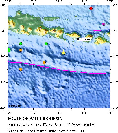 Magnitude 7 and Greater Earthquakes