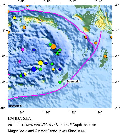 Magnitude 7 and Greater Earthquakes