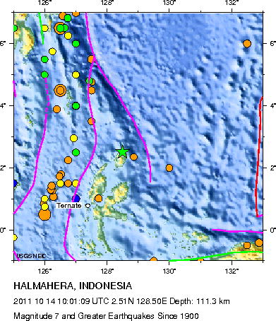 Magnitude 7 and Greater Earthquakes