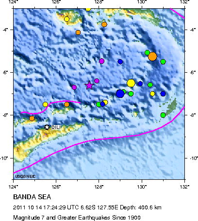 Magnitude 7 and Greater Earthquakes
