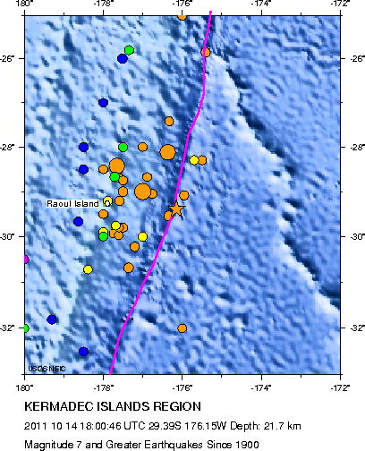 Magnitude 7 and Greater Earthquakes
