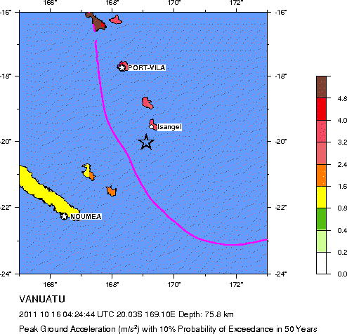 Seismic Hazard Map