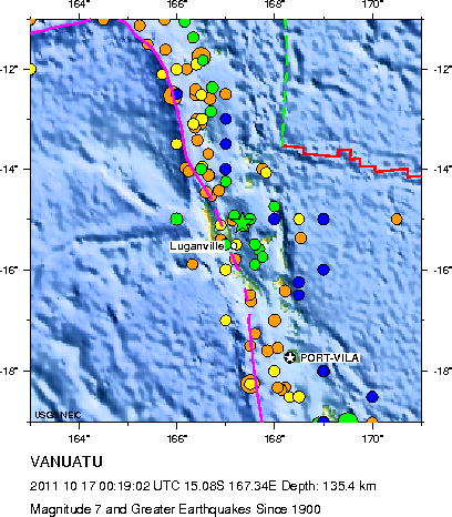 Magnitude 7 and Greater Earthquakes