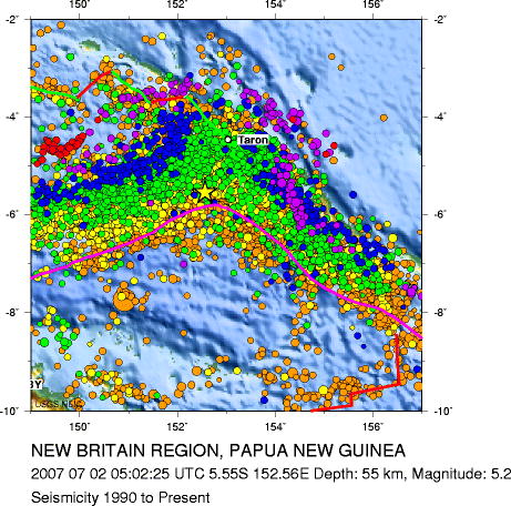 Historic Seismicity