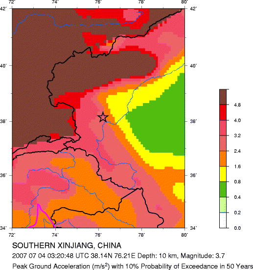 Seismic Hazard Map