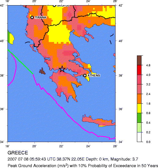 Seismic Hazard Map