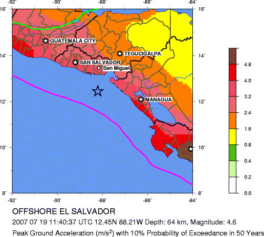 Seismic Hazard Map