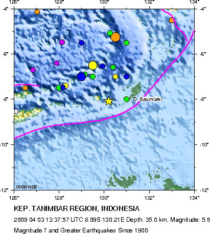 Magnitude 7 and Greater Earthquakes