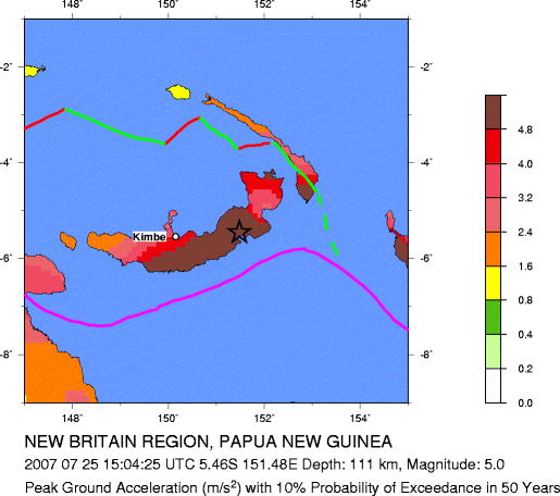 Seismic Hazard Map