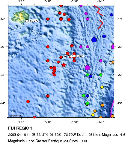 Magnitude 7 and Greater Earthquakes
