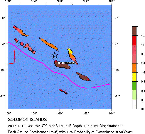Seismic Hazard Map