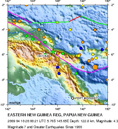 Magnitude 7 and Greater Earthquakes