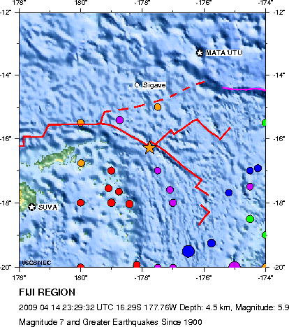 Magnitude 7 and Greater Earthquakes