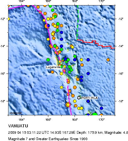 Magnitude 7 and Greater Earthquakes
