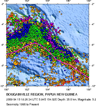 Historic Seismicity