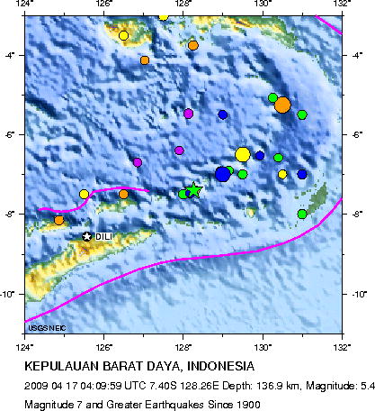 Magnitude 7 and Greater Earthquakes