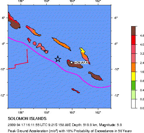 Seismic Hazard Map