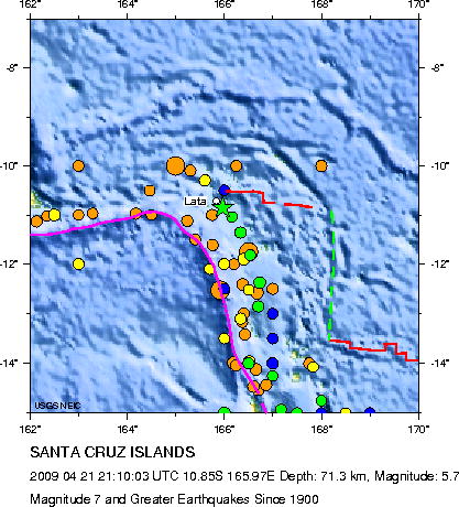 Magnitude 7 and Greater Earthquakes