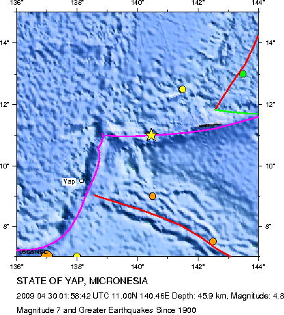 Magnitude 7 and Greater Earthquakes
