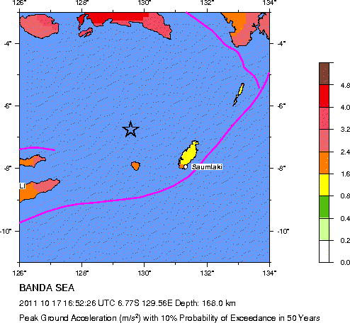 Seismic Hazard Map