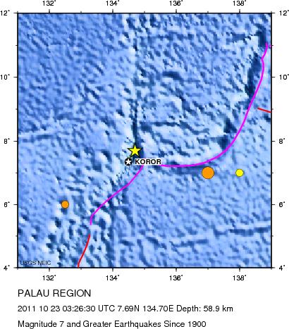 Magnitude 7 and Greater Earthquakes