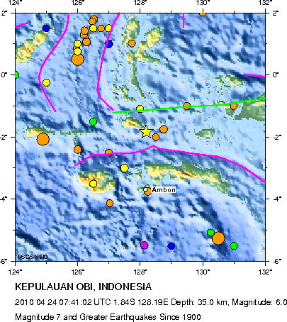 Magnitude 7 and Greater Earthquakes